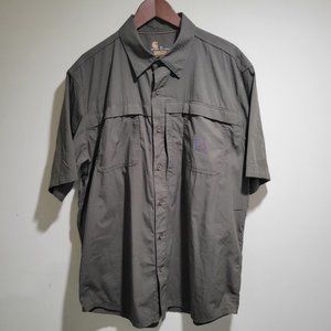 Carhartt - Force Men’s Vented Shirt Size XL Outdoor Fishing Hiking Relaxed Fit